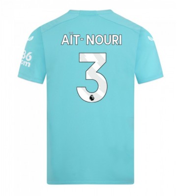Wolves Rayan Ait-Nouri #3 Tredje trøje 2023-24 Kort ærmer